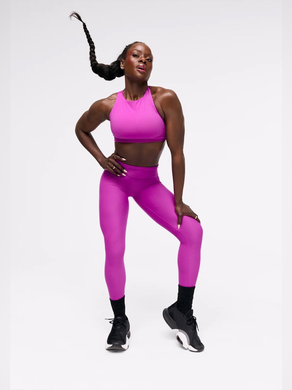 Tunde x Peloton Cadent Bra and Legging size S